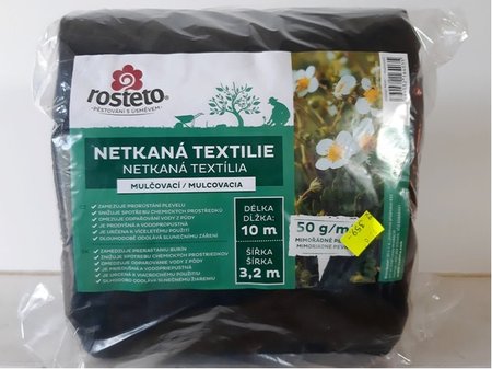 Neotex - netkan textilie Rosteto 3,2 x 10 m - gram 50 g/m2 - ern