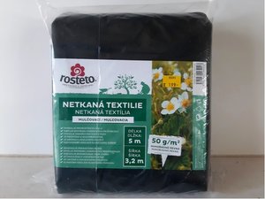 Neotex - netkan textilie Rosteto 3,2 x 5 m - gram 50 g/m2 - ern
