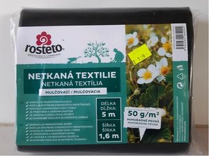 Neotex - netkan textilie Rosteto 1,6 x 5 m - gram 50 g/m2 - ern