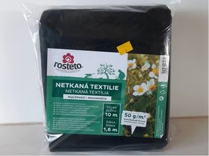 Neotex - netkan textilie Rosteto 1,6 x 10 m - gram 50 g/m2 - ern